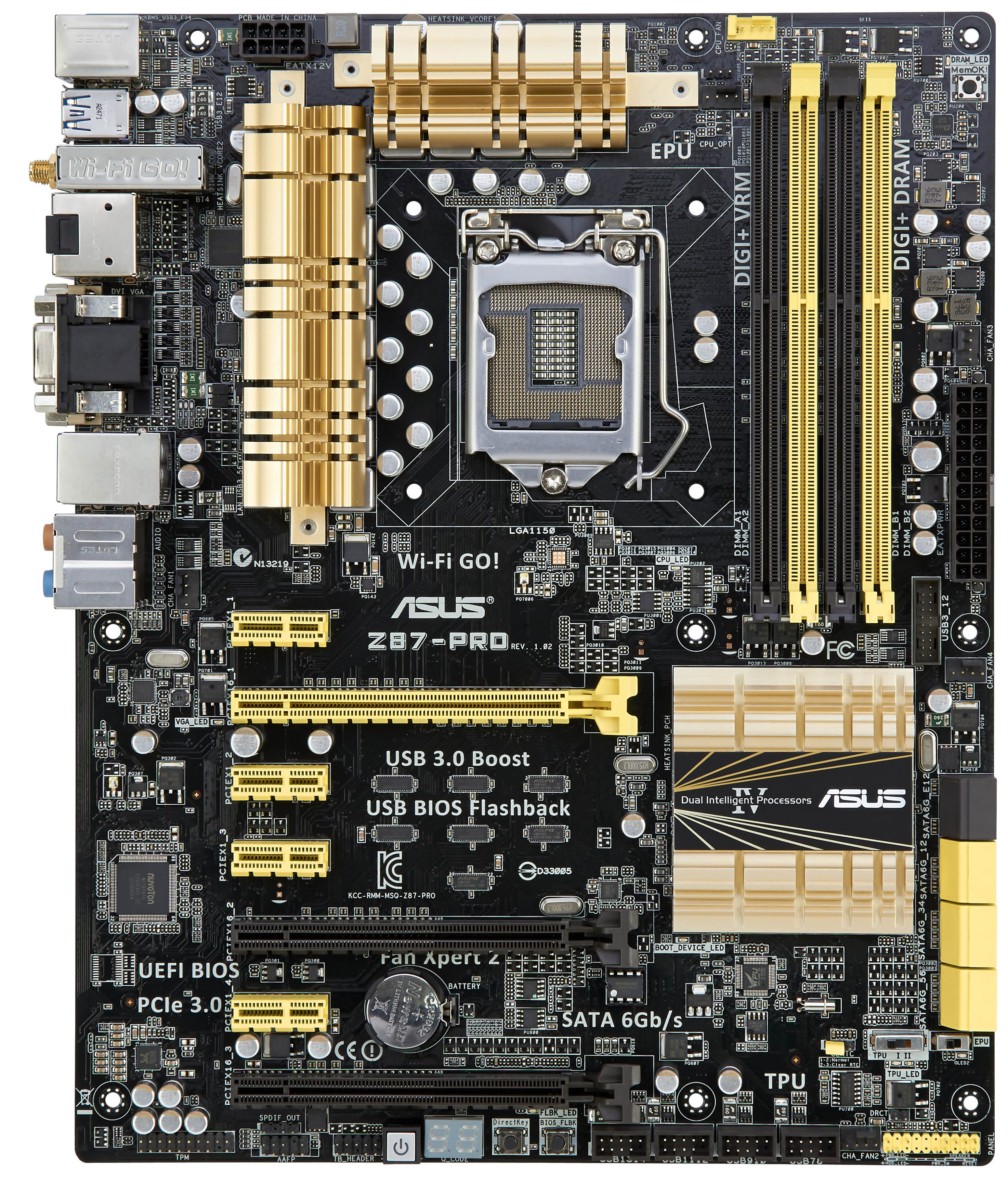 ASUS Z87 - Haswell Z87 Motherboard Preview: 50+ Motherboards from 